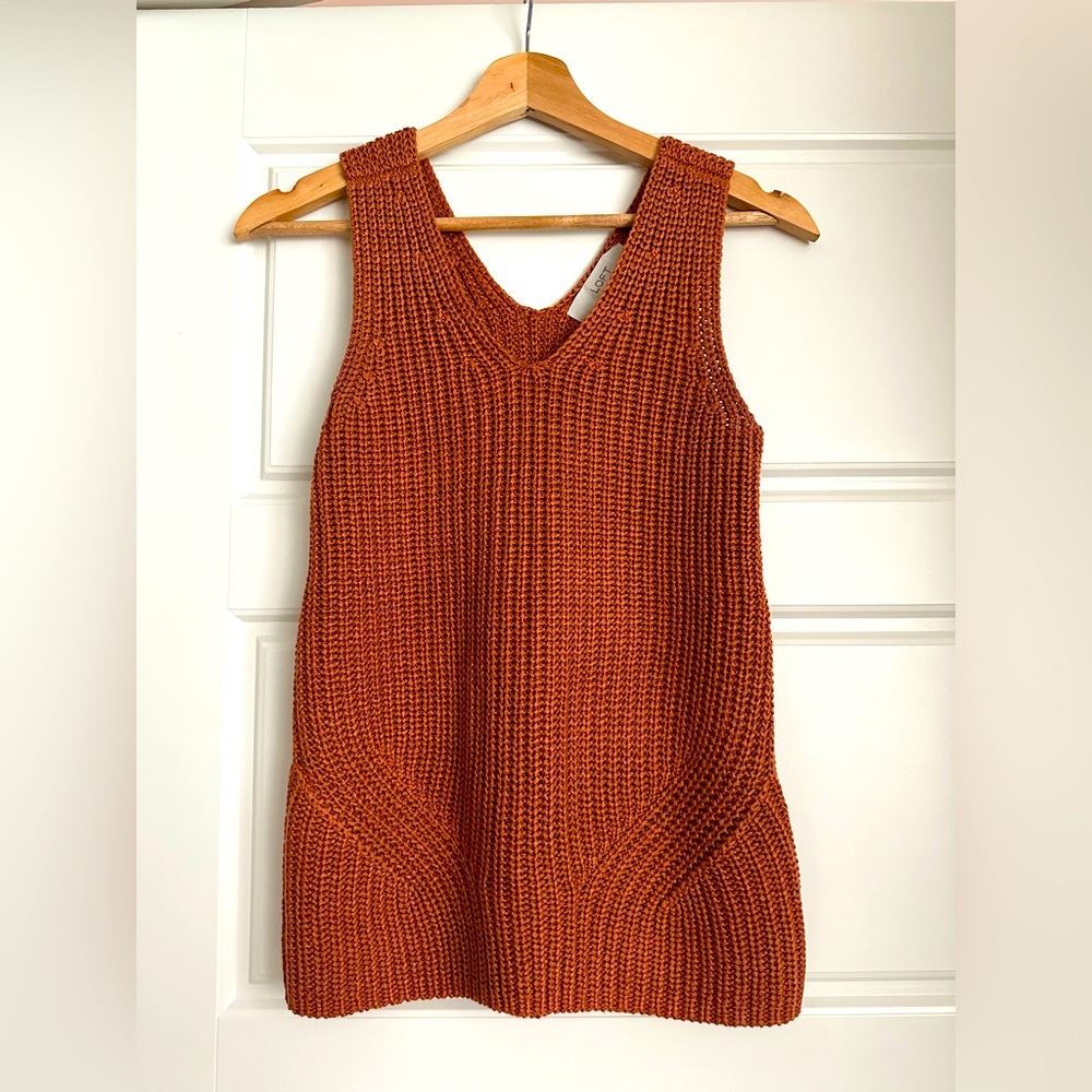 LOFT Sweater Tank - EUC!